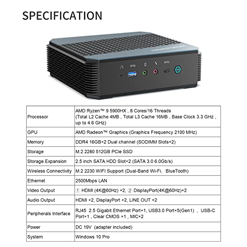 MINIS-FORUM-HX90-Mini-PC-AMD-Ryzen-9-5900HX-Procesador-8-nucleos-CPU-32-GB-DDR4-512GB-SSD-Mini-computadora-de-Escritorio-con-Windows-10-conexion-HDMI–2-DP–2-WiFi-6-USB-30–5