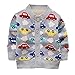 Produktbild Miyanuby Neugeborenes Baby Jungen Mädchen Kleidung Cartoon Auto Soft Winter Warm Strickjacken Pullover Cardigan Oberbekleidung Outfits 0-3 Jahre