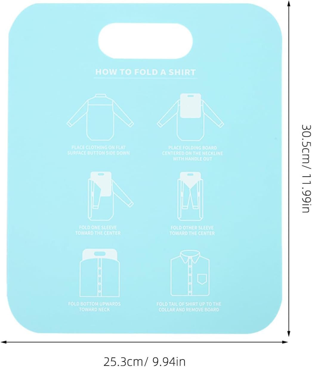 3 Piece Shirt Folding Board Set for Clothes, Home Travel Use