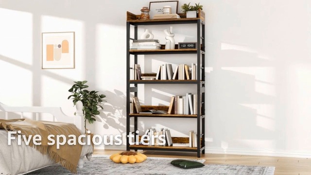 DESKIZIA 5-Tier Kitchen Organizer Rack Shelf | Heavy Duty Metal