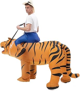 【値下げ中‼️】本格的 エアー着ぐるみ トラ コスプレ 値下げ中‼️】本格的 エアー着ぐるみ トラ コスプレ