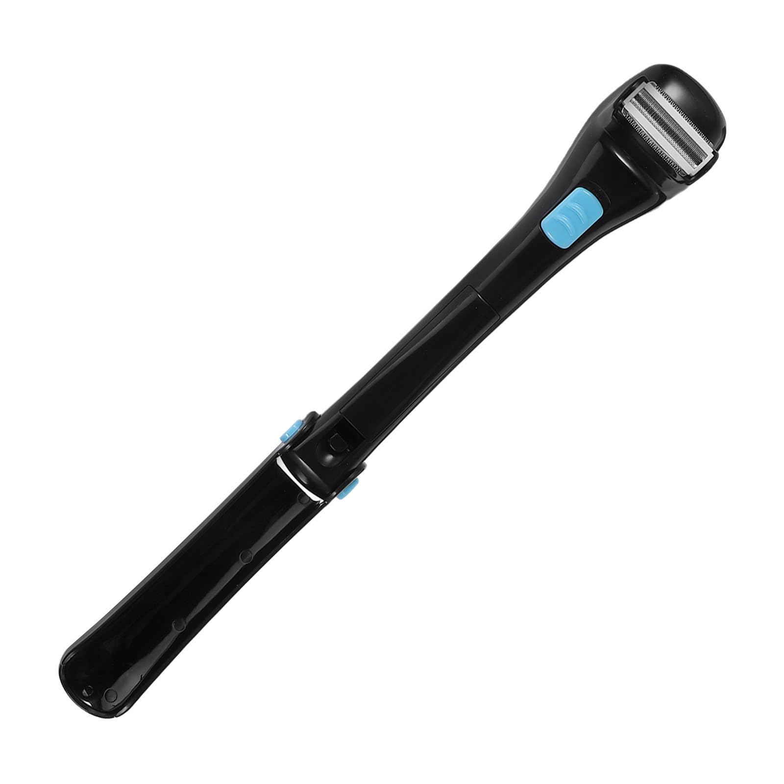 Depiladora Eléctrica de Espalda para Hombres Negra Material Abs, Afeitadora Corporal Portátil y Fácil de Manejar Vello