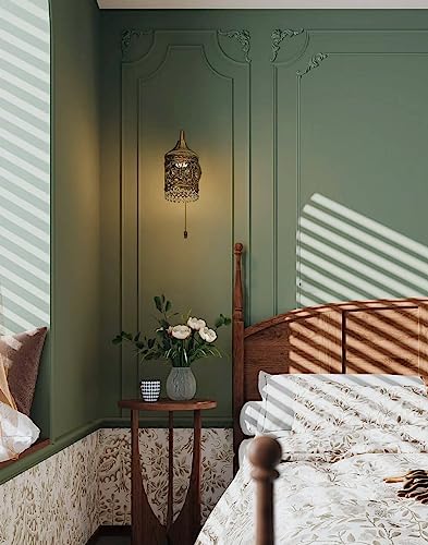 Dimoon 118''X17.7'' Green Peel And Stick Wallpaper Contact Paper Modern Self Adhesive Wall Paper Removable Renter Friendly Textured Solid Color Shelf Cabinet Vinyl Roll thumb #5