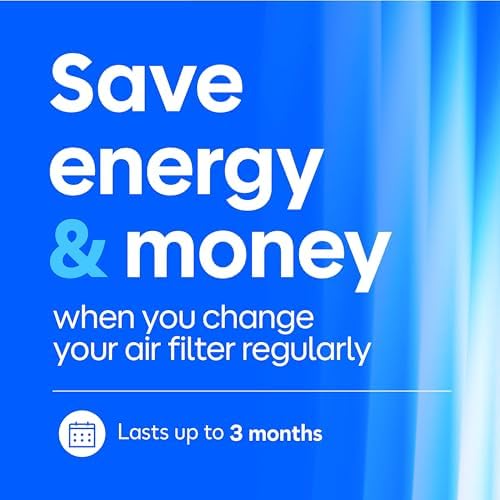 Filtrete 20x25x1 Air Filter, MERV 11, MPR 1000, Allergens and Pet Dander, 3-Month AC and Furnace Filters, Cleaner Air, Reliable Airflow, 6 HVAC Filters, Actual Size 19.68 x 24.68 x 0.81" — view 9