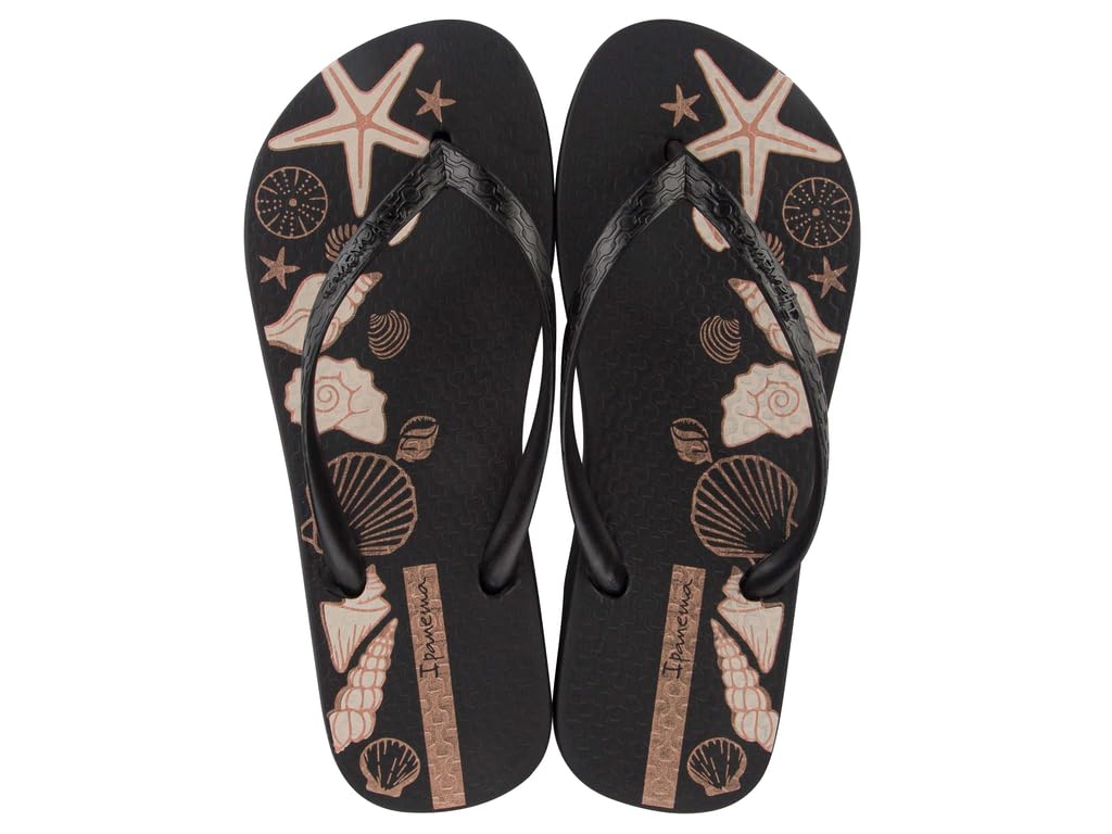 Ipanema Classica Happy XI Fem, Women's Flat Sandals, bronze, 7 UK
