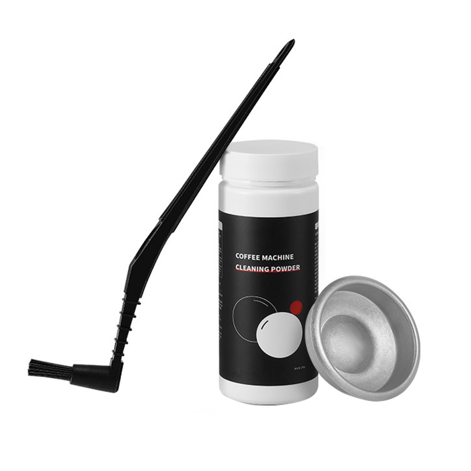 Générique Outil d ' Entretien de la Machine, Machine à Expresso Professionnelle, Bol de Poudre de Nettoyage et Brosse pour la Cuisine, Outil de Nettoyage, Fournitures de Nettoyage pour café