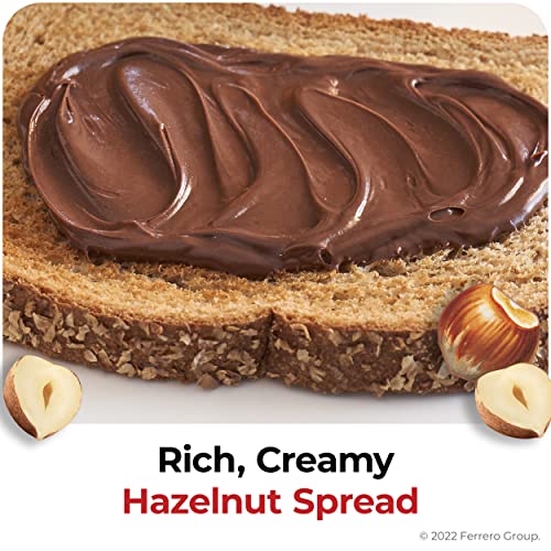 Nutella And Nutella & Go! Bundle, Hazelnut Spread With Cocoa Jar And Snack Packs With Breadsticks, 35.3 Oz Jar​ And 4-Pack #TOP2