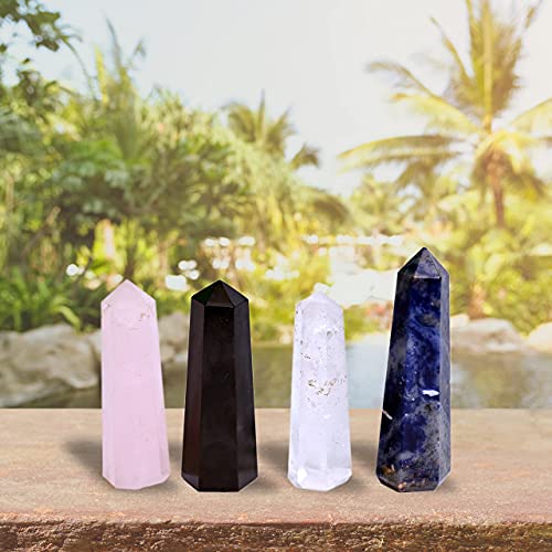 KACHVI Cristalli Pietre curative Bacchette di