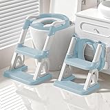 ✨【Confort Premium & Sécurité】 : Doté d’un coussin souple et imperméable, ce siège toilette enfant protège la peau sensible de votre enfant. Le pare-éclaboussures de 6 cm évite les débordements et les poignées ergonomiques assurent une sécurité optimale.