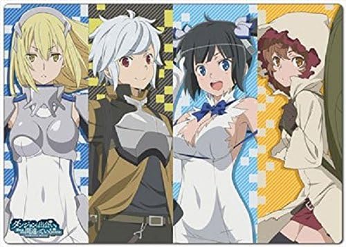 Amazon Co Jp ヘスティア ダンジョンに出会いを求めるのは間違っているだろうか 下敷き イラスト アイズ ダンまち ソード オラトリア 文房具 オフィス用品