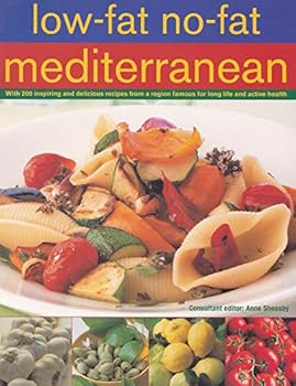 Paperback Low-fat No-fat Mediterranean Book