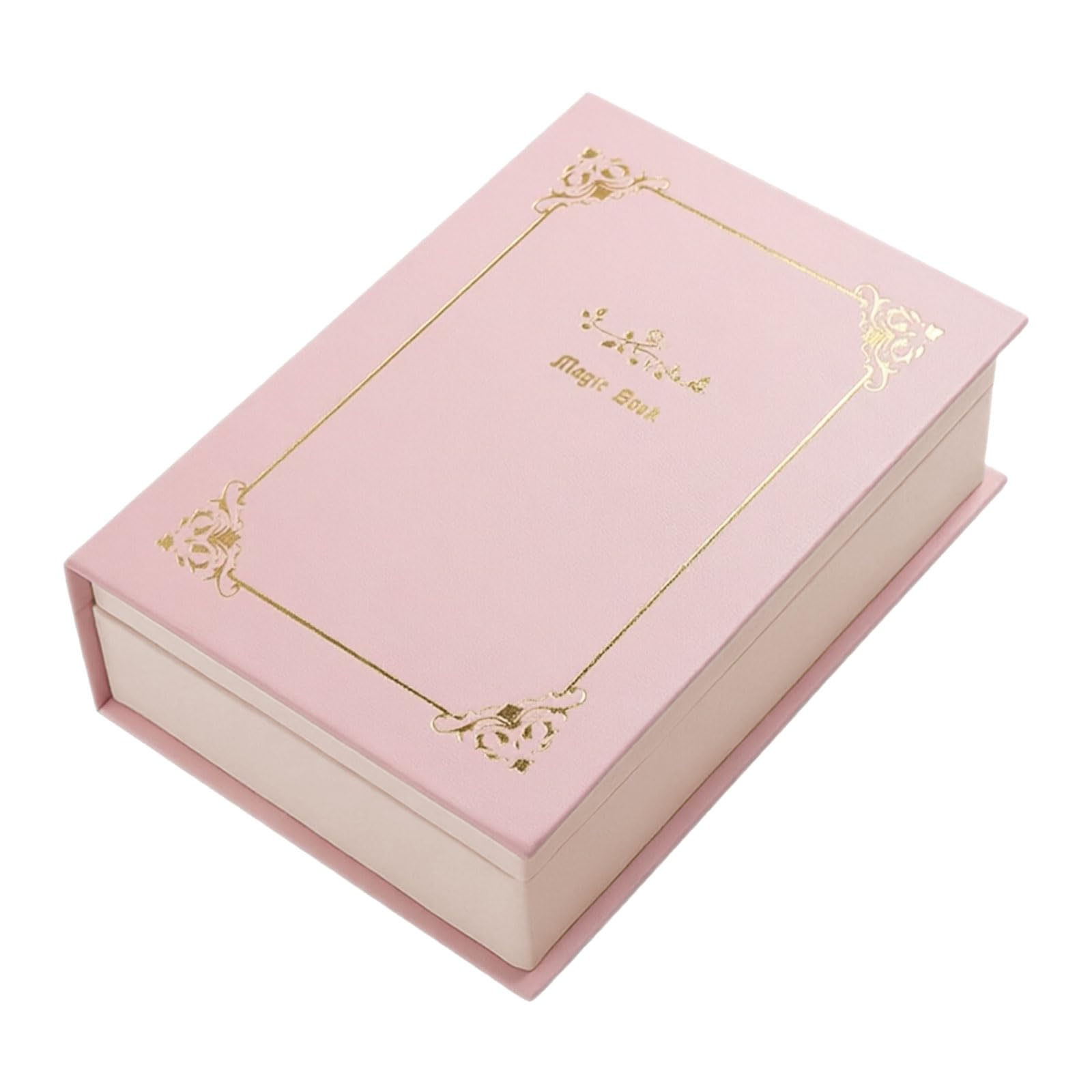 Stylish PU Jewelry Storage Book for Earrings Bracelets and Necklaces Sophisticated Box for Women and Girls Jewelry Planner Book Portable PU Leather Organiser Perfect for Storing and Protecting Storage