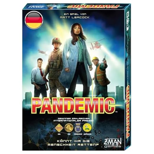 Magilano - SKYJO Action - Das aufregende Kartenspiel für spaßige und amüsante Spieleabende im Freundes- und Familienkreis. 2 Asmodee Pandemc - Grundspiel, Familienspiel, Brettspiel, Deutsch