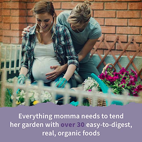 Image of Garden of Life Organics Women's Prenatal Multivitamin with Vitamin D3, B6, B12, C & Iron, Folate for Energy & Healthy Fetal Development - Organic, Non-GMO, Gluten-Free, Vegan, 60 Day Supply