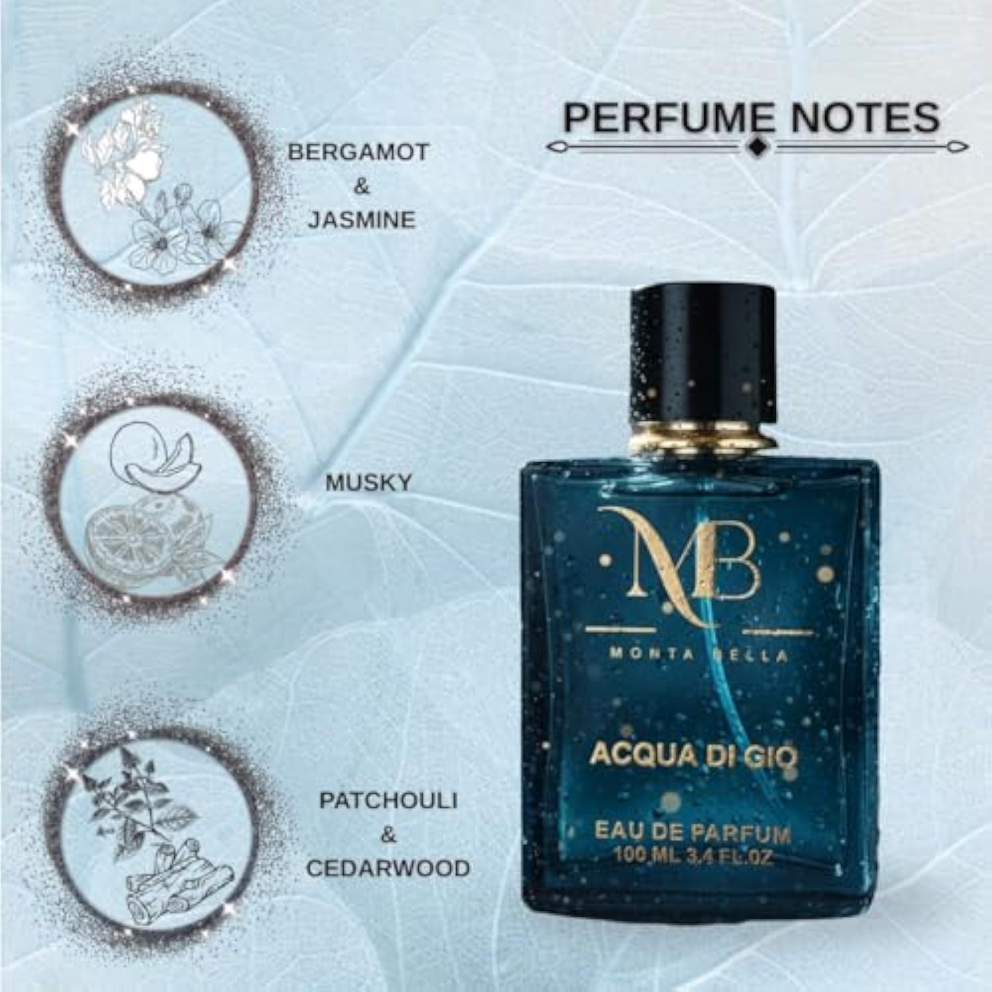 Unisex Eau de Parfum | Marine and Citrus Notes