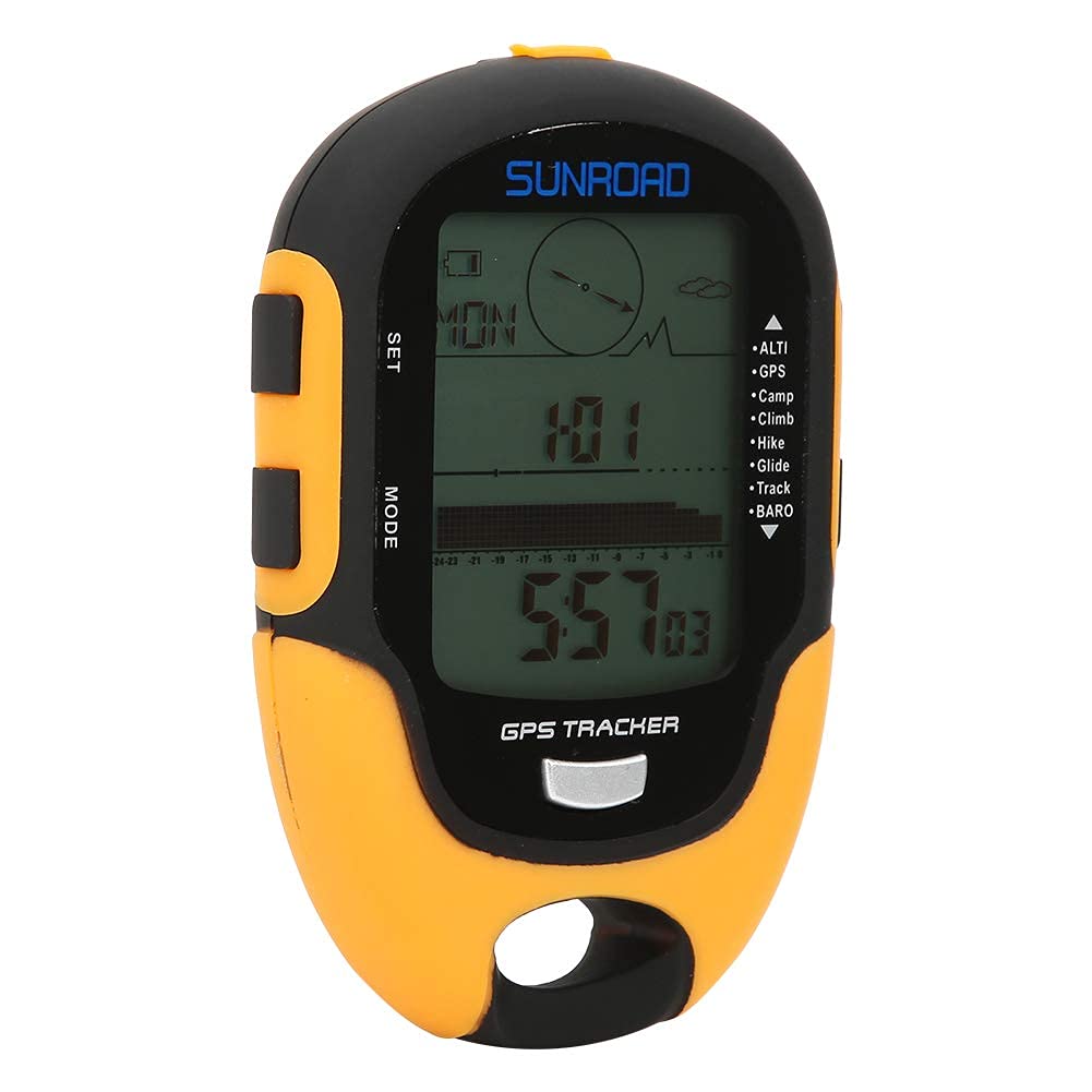 Unità GPS, Navigazione Esterna IPX4 Altimetro Elettronico GPS Ad Alta Impermeabilità Misuratore di Altitudine Temperatura Umidità Bussola Altri Attrezzi E Accessori Per La Pesca