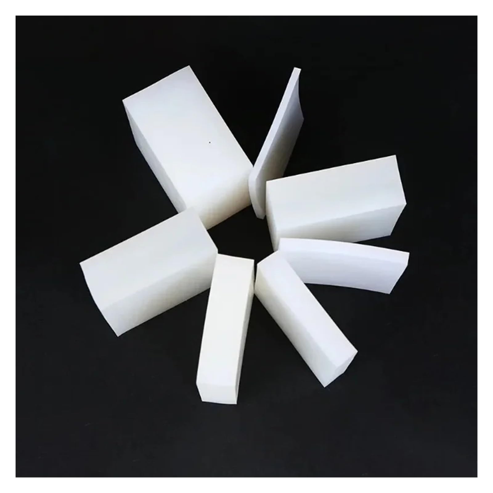 Láminas de correx lámina de Caucho, Material para Lámina de Caucho de Silicona Blanca (100 x 100 mm, 150 x 150 mm, 200 x 200 mm, 300 x 300 mm, Grosor de 2 a 15 mm)(200 x 200 x 8mm)