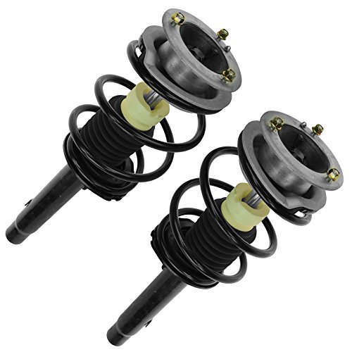 Image of TRQ Front Strut and Spring Assembly Set 2 Piece Compatible with 99-00 BMW 323i 00 BMW 323Ci 01-06 325Ci 01-05 325i 99-00 328i 00 328Ci 01-06 330Ci 01-05 330i