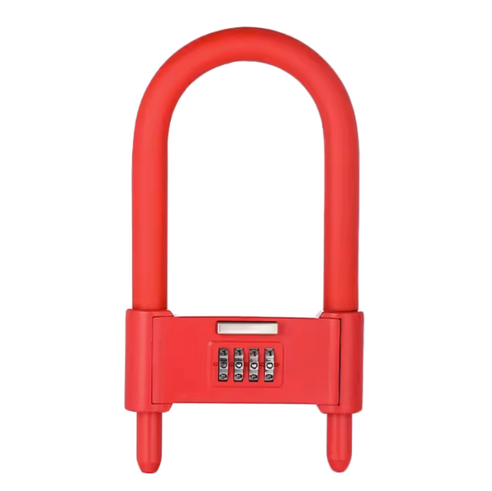 KRILLIQ Blocco antifurto Cancello del Magazzino in Materiale d'Acciaio U-Lock Doppio Lucchetto a Forma di U Aperto nel Lucchetto per Pneumatici per Bici con Password per Motocicletta Motociclo