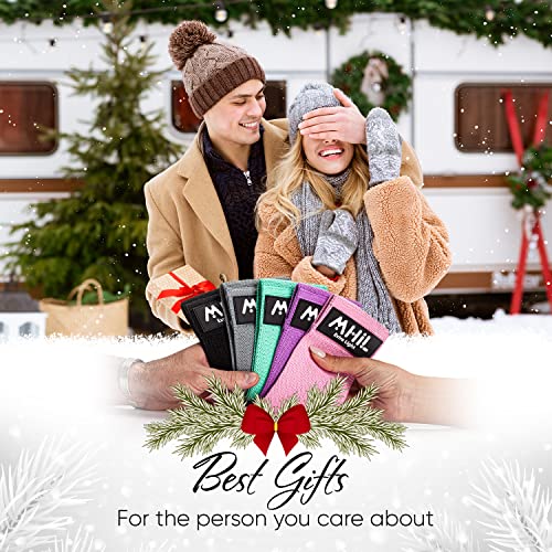 MhIL 5 Resistance Bands for Working Out - Booty Bands for Women and Men, Best Exercise Bands, Workout Bands for Workout… - Image 4