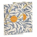 The Master Herbalist Neroli & Bergamot Scented Wardrobe Freshener in a William Morris Inspired Willow Design | Contains Essential Oils | Pack of 2 | Made in The UK.