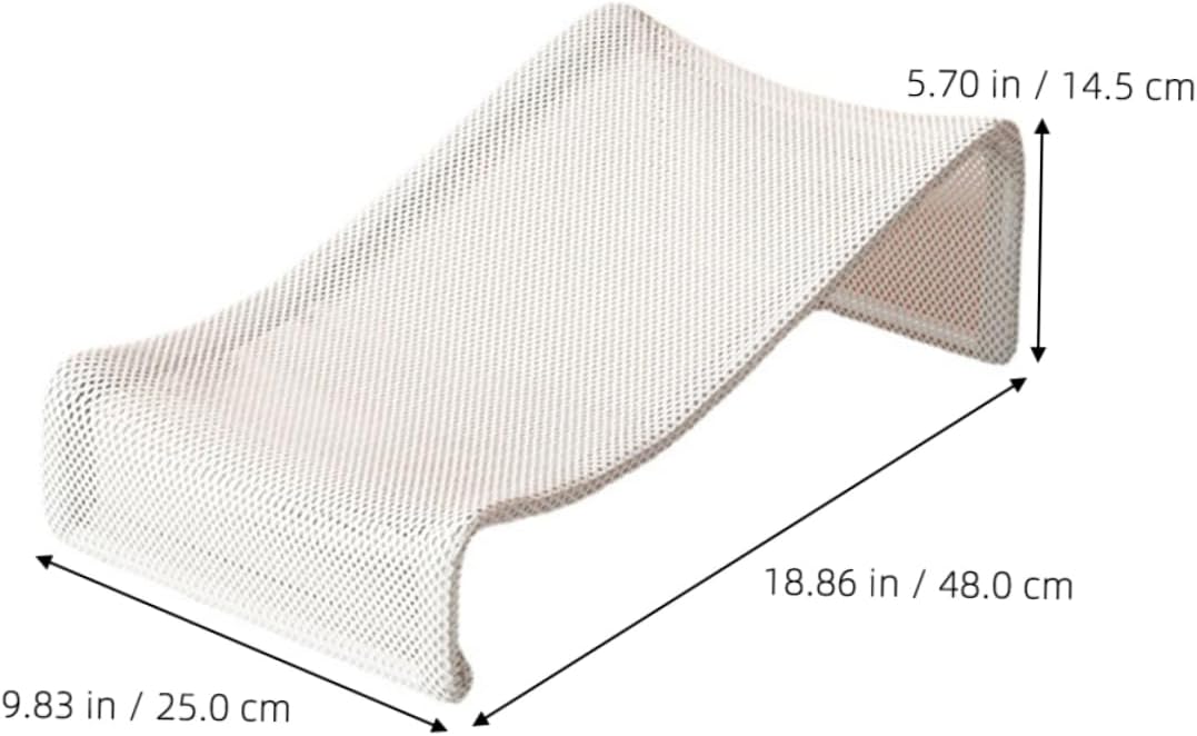 DECHOUS Boys and Girls Bath Seat for Tub Bath Support Net Cushion Safe for Infants