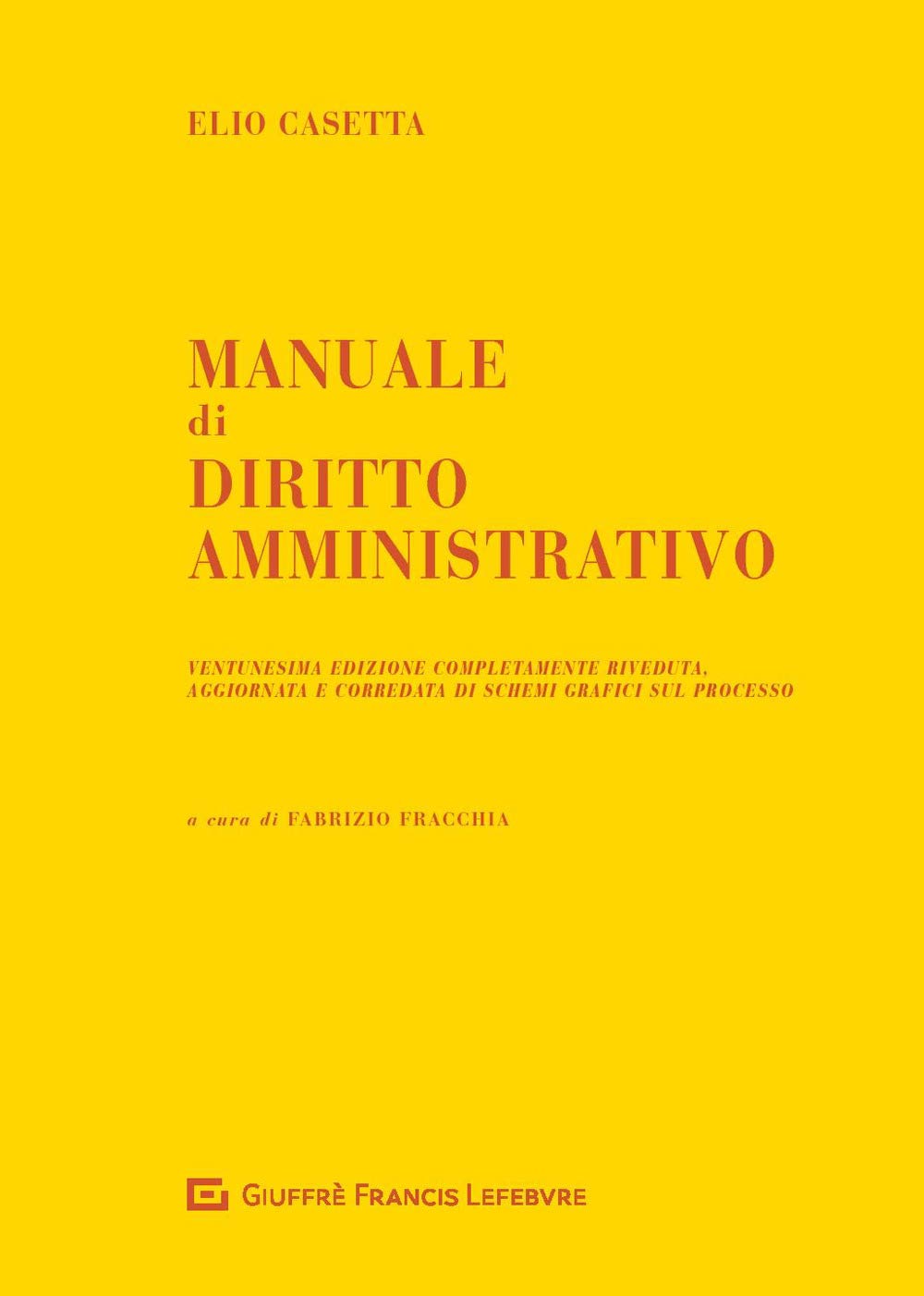 Manuale Di Diritto Amministrativo 
