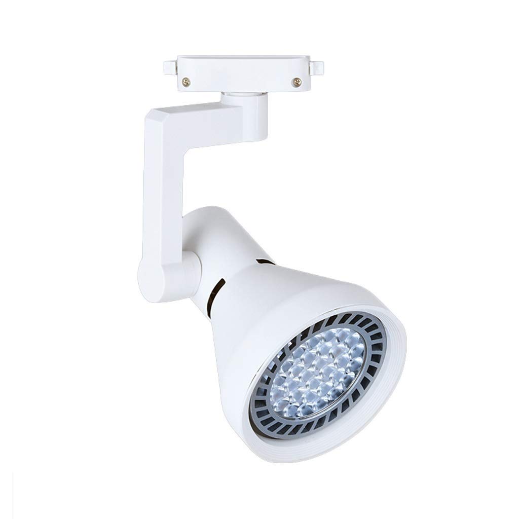 Illuminazione a binario, Faretto a soffitto Faretti a soffitto a parete Faretti a binario a LED Illuminazione per negozi commerciali, Luci per camera da letto del ristorante della cucina (Colore :
