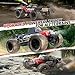 DEERC 9500E 1:16 Scale All Terrain RC Car, 4x4 High Speed 40 KPH RC Truck, 2.4Ghz Remote Control Truck with 2 Batteries, Off-Road Monster Truck for Adults Kids
