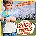 Toys for 3+ Year Old Boys Girls: 2 Pack Bubble Gun Machine with Bubble Solution, Kids Toys for Ages 3-5 4-6 5-7, Outdoor Outside Toy for Kids Ages 4-8, Gifts for 3 4 5 6 7 8 Year Old Boys Birthday