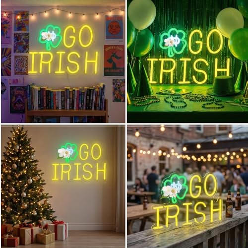 Image of Football University Neon Sign Football Team Light up Sign Gift With Light Dimmable Switch, Led Neon Light for Man Cave Decorand Sport Fans, Birthday Gifts Bedroom Party Club Bar Dorm