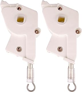 Amazing Drapery Hardware High Profile 2" Plastic Wand Tilter for Horizontal Blinds 2ct - Square Rod Compatible, Durable Control Mechanism