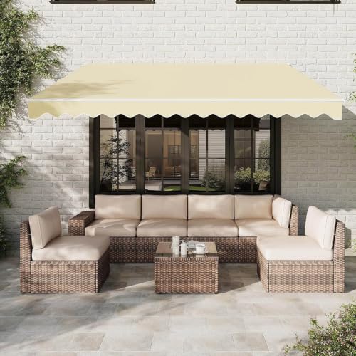 Cubierta de sombra para terraza impermeable y resistente a rayos UV 6