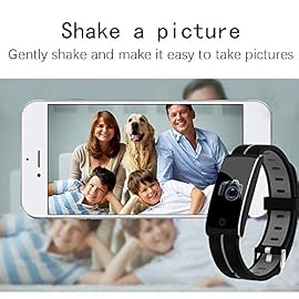SDFGH Fitness Tracker,Activity Tracker Smart Watch Bracelet Waterproof Wristband with Heart Rate Blood Pressure Pedometer Sleep Monitor Calorie Step Counter (Color : Black)