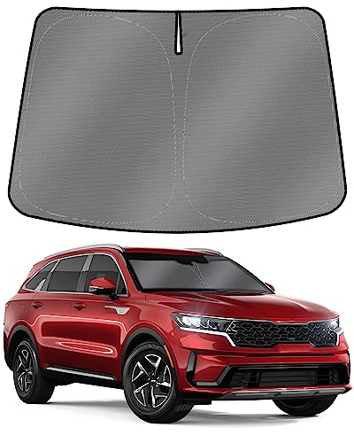 Mixsuper Liner Windshield Sun Shade for Kia Sorento 2021-2026 Windshield Sunshades for Sorento...
