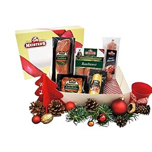 Wurstpaket Geschenk | Schinken Salami Set | Lende geräuchert Leberwurst Preiselbeeren | BBQ Rauchwurst Schlemmer Box…
