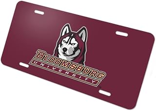Graphics & More Bloomsburg University Primary Logo Novelty Metal Vanity Tag License Plate