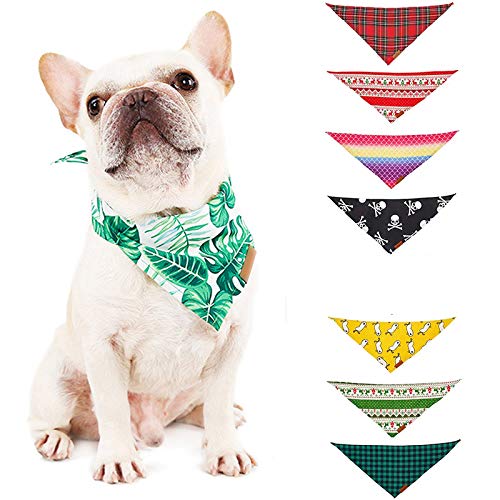Mycicy, Bandana Natalizia Classica per Cane, con