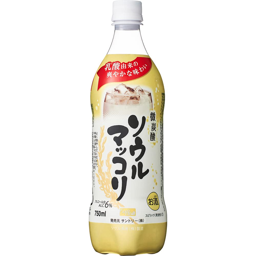 Amazon.co.jp: サントリー ソウルマッコリ [ マッコリ 750ml×15本