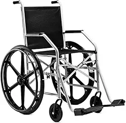 Cadeira de Rodas 1009, Jaguaribe, 90 Kg