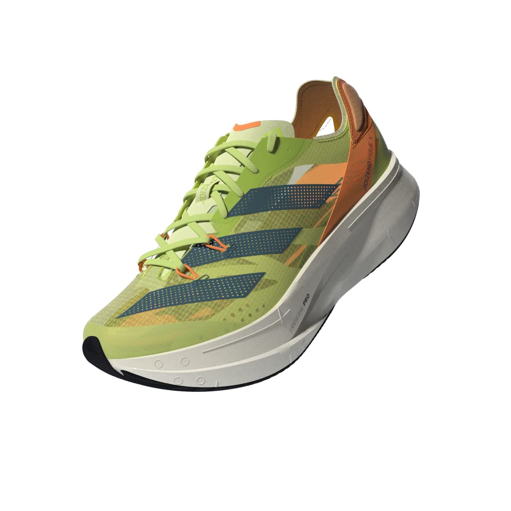 adidas Adizero Prime X Pulse Lime/Real Teal/Flash Orange 10.5 D