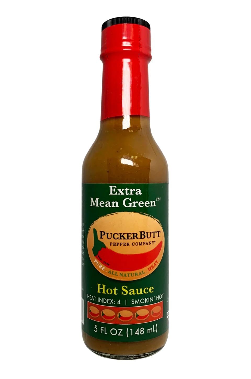 GenericPuckerbutt Extra Hot Mean Green Pepper X Sauce
