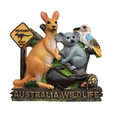 Australia Wildlife 3D Refrigerator Magnet Souvenir Cover