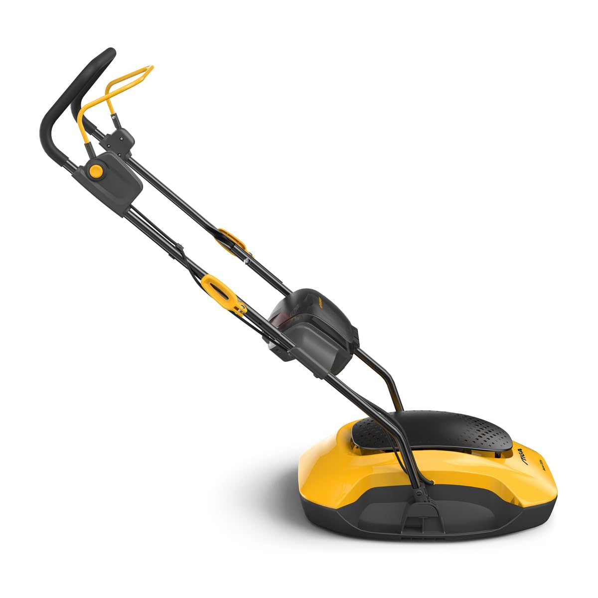 STIGA Aero 132e Kit Akku-Luftkissenmäher, 750 W, 30 cm – 2 Akku 20 V 4 Ah + Ladegerät, Patentiertes Luftkissen-Deck – Für Rasenflächen Bis 100 m²