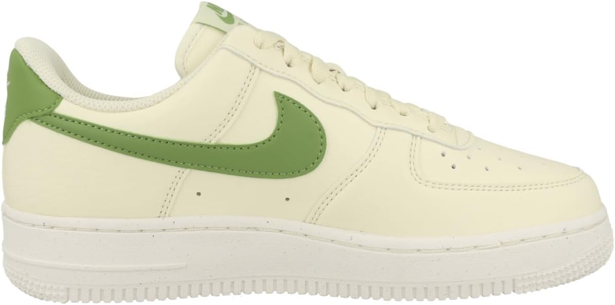 Nike Air Force 1 '07 Women's Shoes (DV3808-102, Coconut Milk/Chlorophyll-SAIL-Volt) Size 9.5 - Image 3