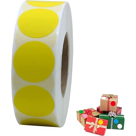 1000-Pack Color Coding Dot Stickers - 16 Colors, 3/4 Inch Round Labels For Organizing Everything - View #3