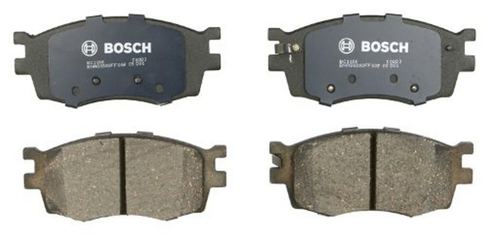 Bosch Automotive BP1078 QuietCast Premium Semi-Metallic Disc Brake Pad Set For: Subaru Forester, Legacy, Outback, B9 Tribeca, Tribeca, WRX, Front — view 184