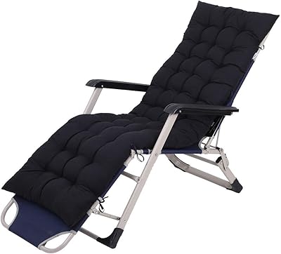 Amazon Com Soft Patio Chaise Lounger Cushions Patio Lounge Chairs Cushions Zero Gravity Chair Cushions Outdoor Indoor Lounge Patio Chairs Cushions Yard Pool Recliner Lounge Table Chair Cushions Gray Kitchen Dining