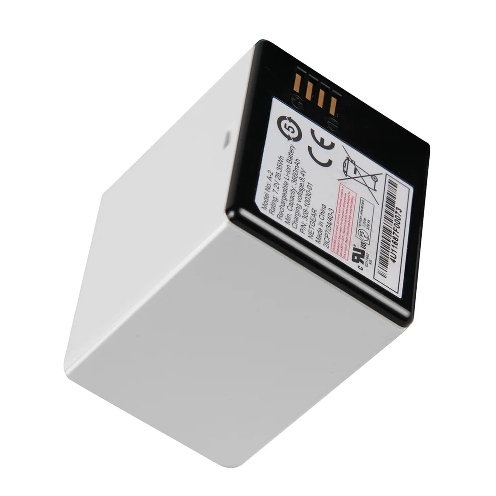 Batterie de remplacement, piles rechargeables 3660 mAh