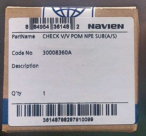 Navien Check Valve subassembly NPE for Tankless Water Heater, p/n 30008360A - Thumbnail 2